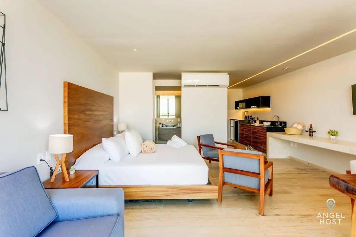 New Downtown Stay With Oceanview Roof Pool And Gym Plus Cafe Playa del Carmen 0*,  Mexico