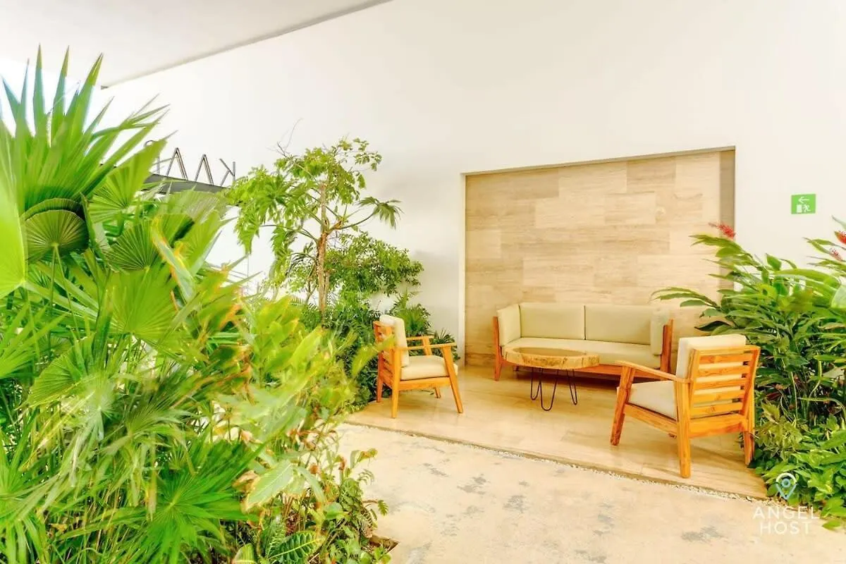 Apartment New Downtown Stay With Oceanview Roof Pool And Gym Plus Cafe Playa del Carmen